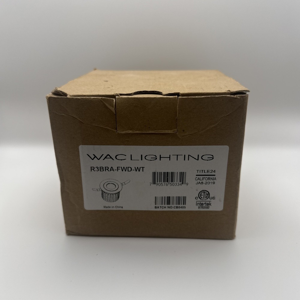 WAC Lighting R3BRA-FWD-WT Oculux 11W LED Recessed Trim Dim-to-Warm White